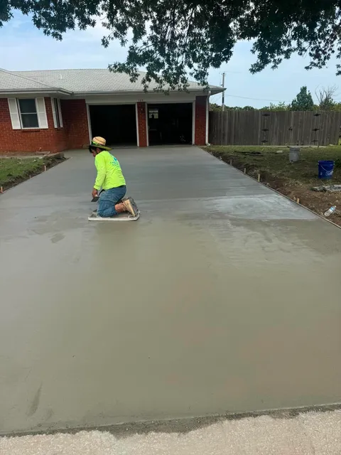 Concrete finishing